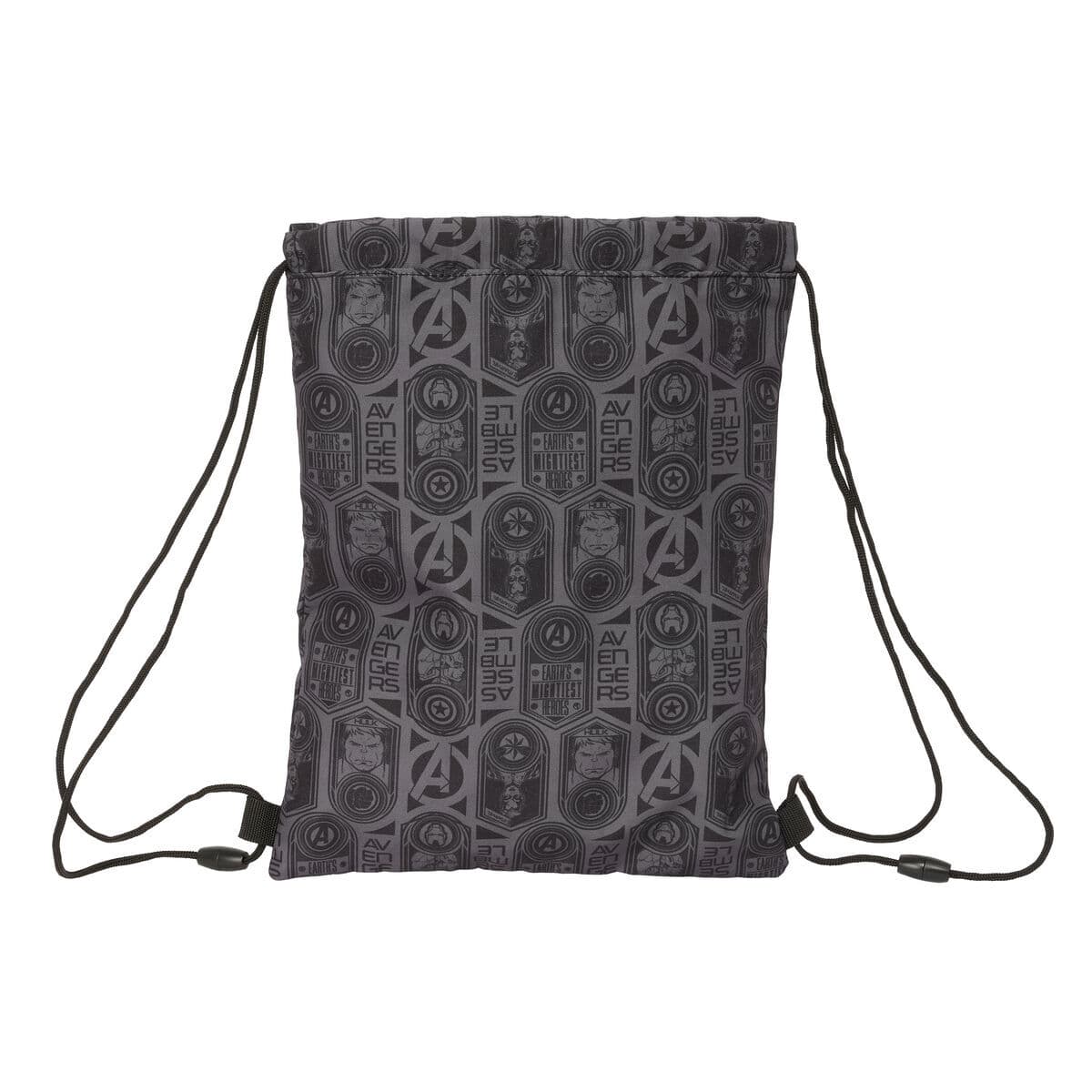 Rucksacktasche mit Bändern The Avengers Vendetta Schwarz 26 x 34 x 1 cm - Thumbnail 2