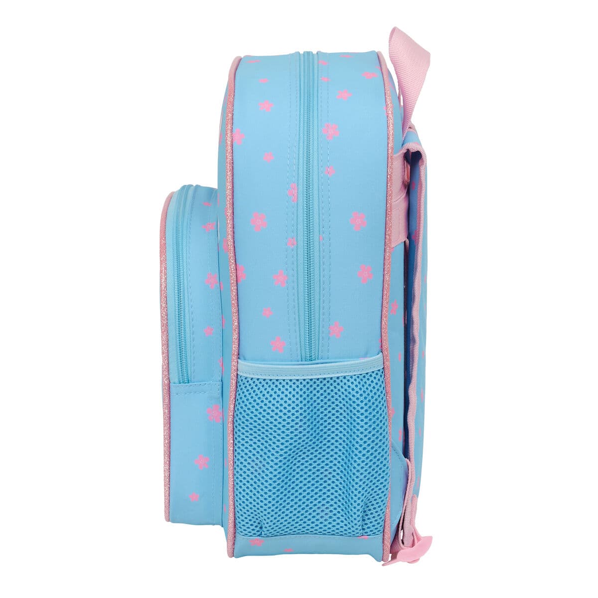 Schulrucksack Lilo & Stitch Happy Himmelsblau 26 x 34 x 11 cm - Thumbnail 2