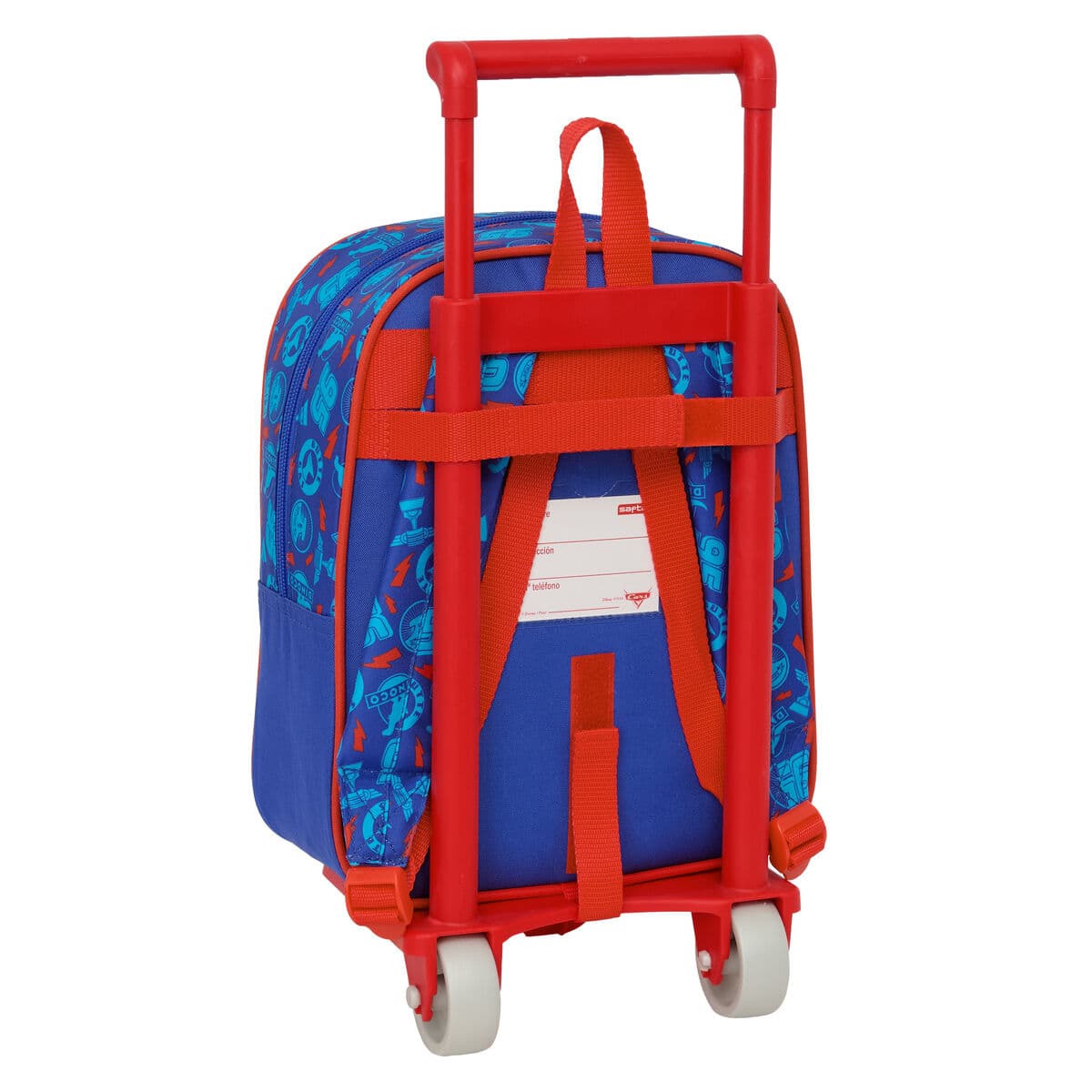Schulrucksack Cars Bunt 22 x 27 x 10 cm - Thumbnail 3