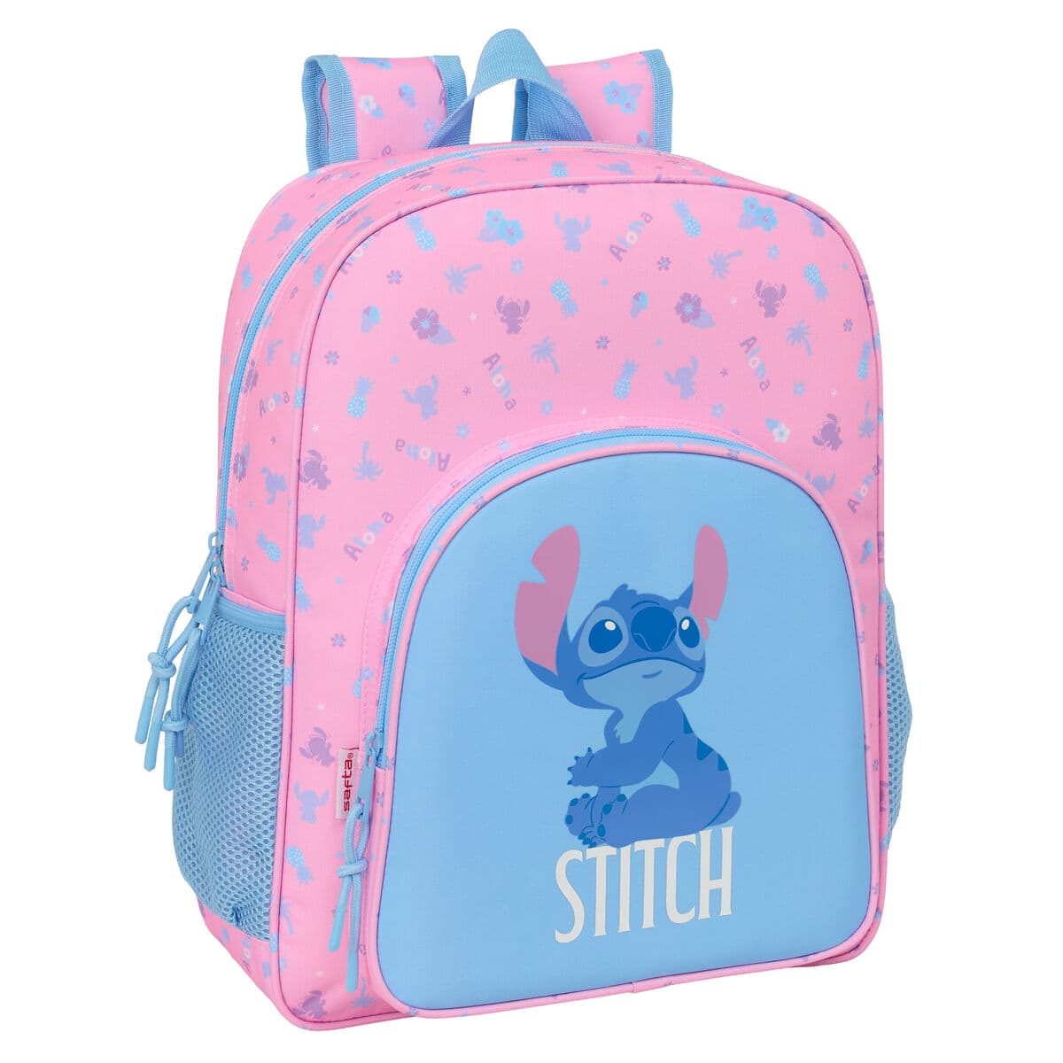 Schulrucksack Lilo & Stitch Bright Rosa 32 x 38 x 12 cm — Bild 1