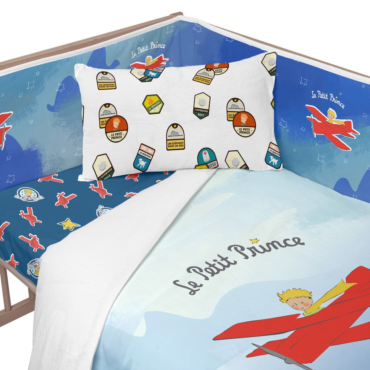 Wiegenschützer HappyFriday Le Petit Prince Son avion - Thumbnail 3