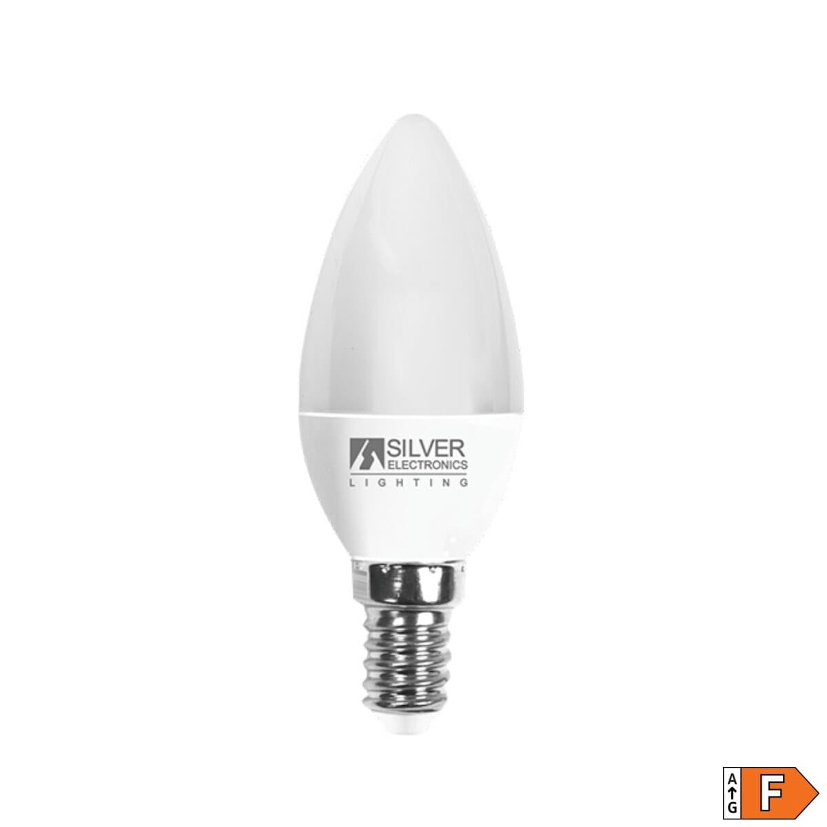 LED-Glühbirne in Kerzenform Silver Electronics Weißes licht 6 W 5000 K - Thumbnail 2