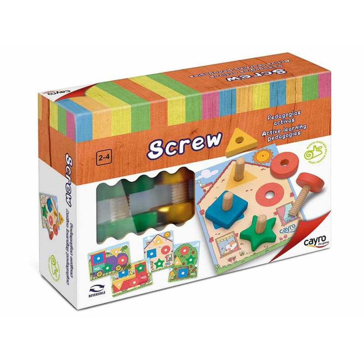 Baby-Spielzeug Cayro Screw - Thumbnail 4