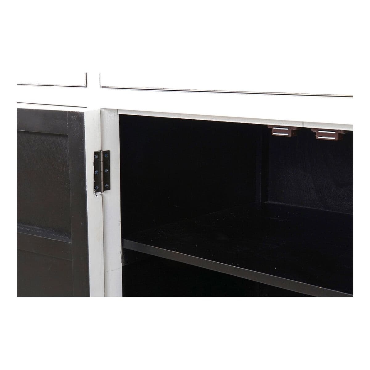 Anrichte DKD Home Decor Kamakura Weiß Gold Metall Pappel 150 x 50 x 80 cm (150 x 50 x 80 cm) - Thumbnail 8