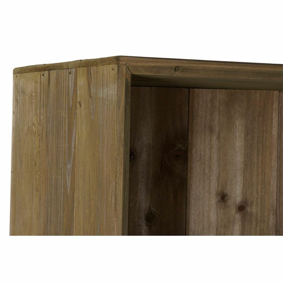 Schrank DKD Home Decor Schwarz Holz Metall Kristall (70 x 34.5 x 160 cm) - Thumbnail 2