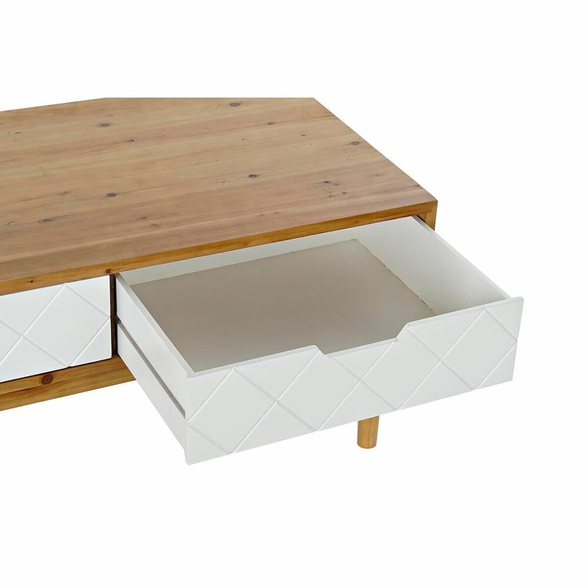 Tischdekoration DKD Home Decor 105 x 55 x 46 cm Tanne Aluminium - Thumbnail 2