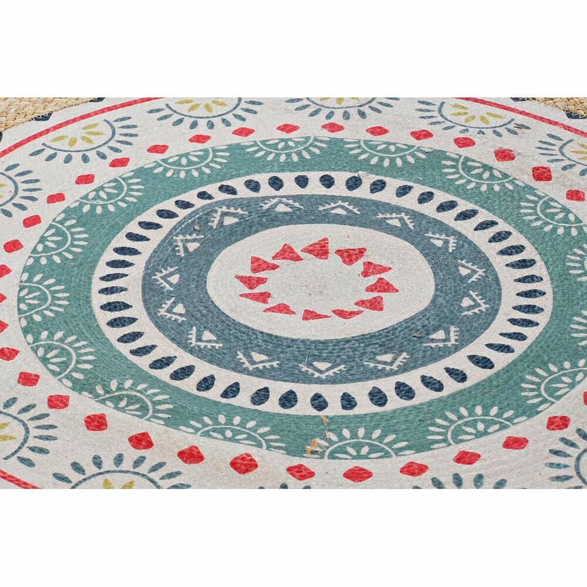 Teppich DKD Home Decor Braun Bunt (150 x 150 x 0,75 cm) - Thumbnail 3