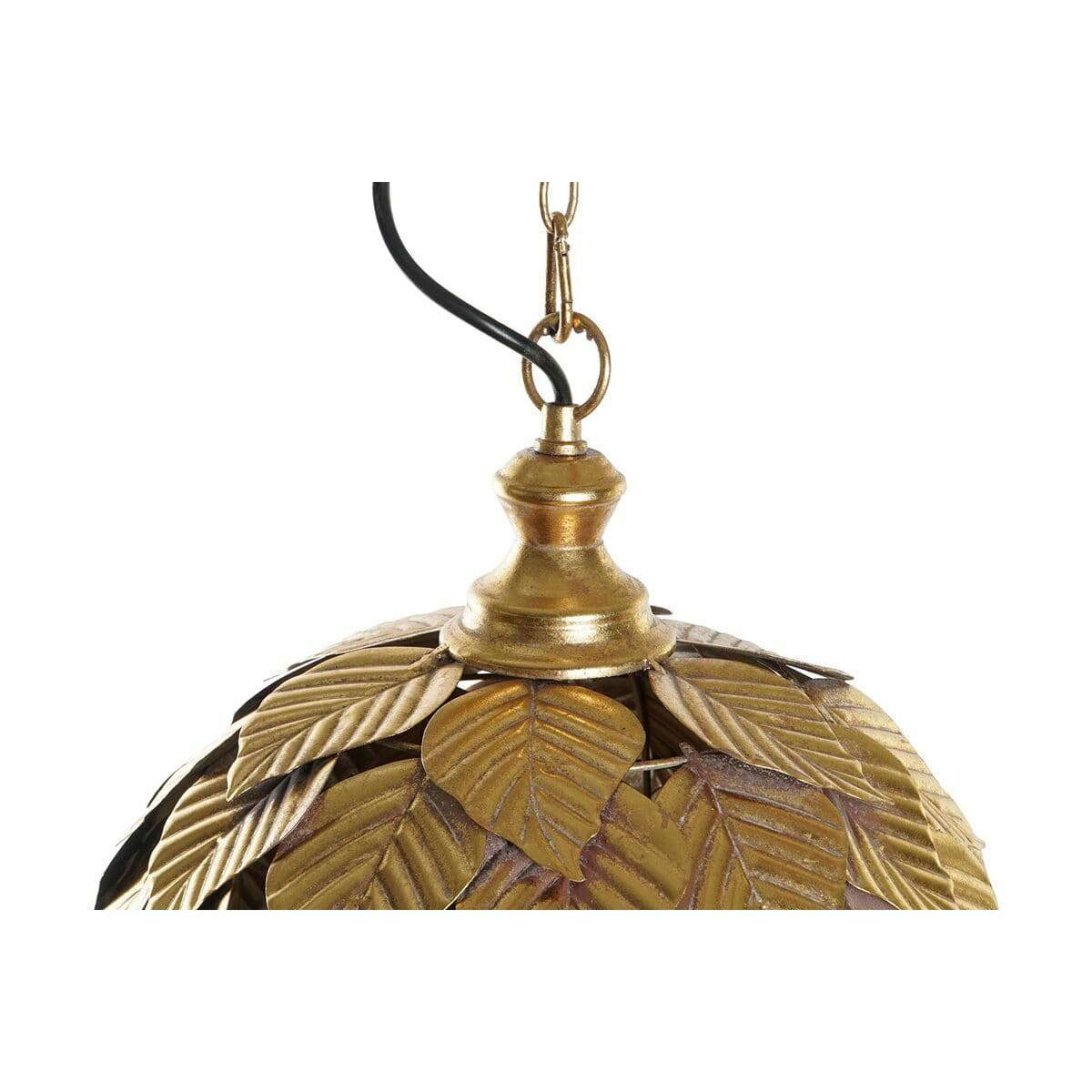 Deckenlampe DKD Home Decor Gold (Restauriert B) - Thumbnail 2