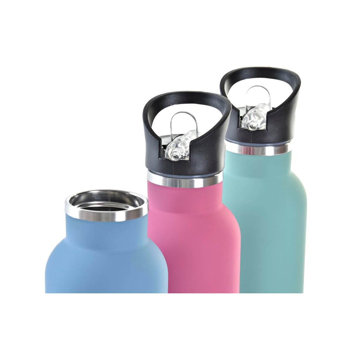 Thermosflasche DKD Home Decor Doppelte Wand 3 Stücke - Thumbnail 3