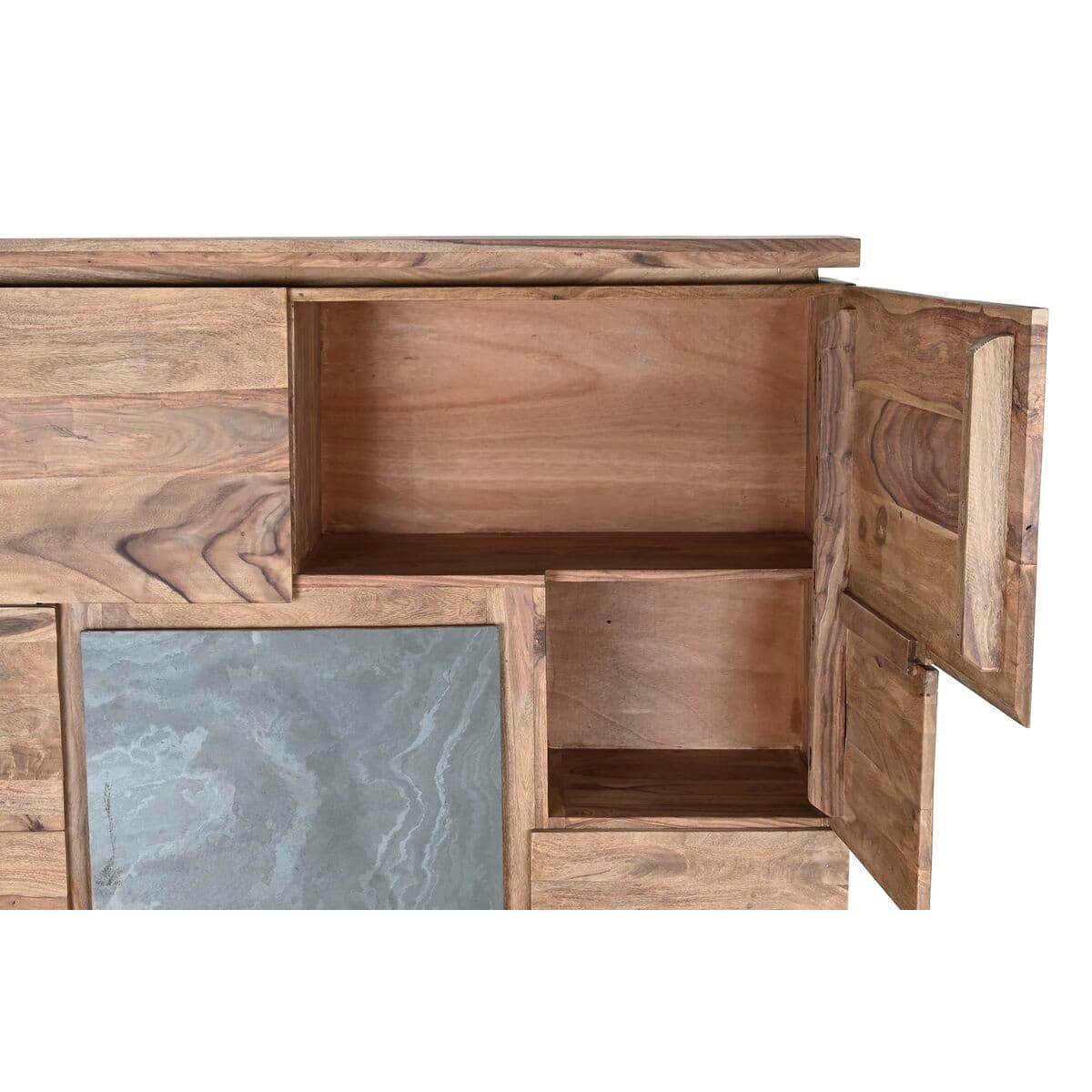 Schrank DKD Home Decor Holz Braun (145 x 40 x 155 cm) - Thumbnail 4