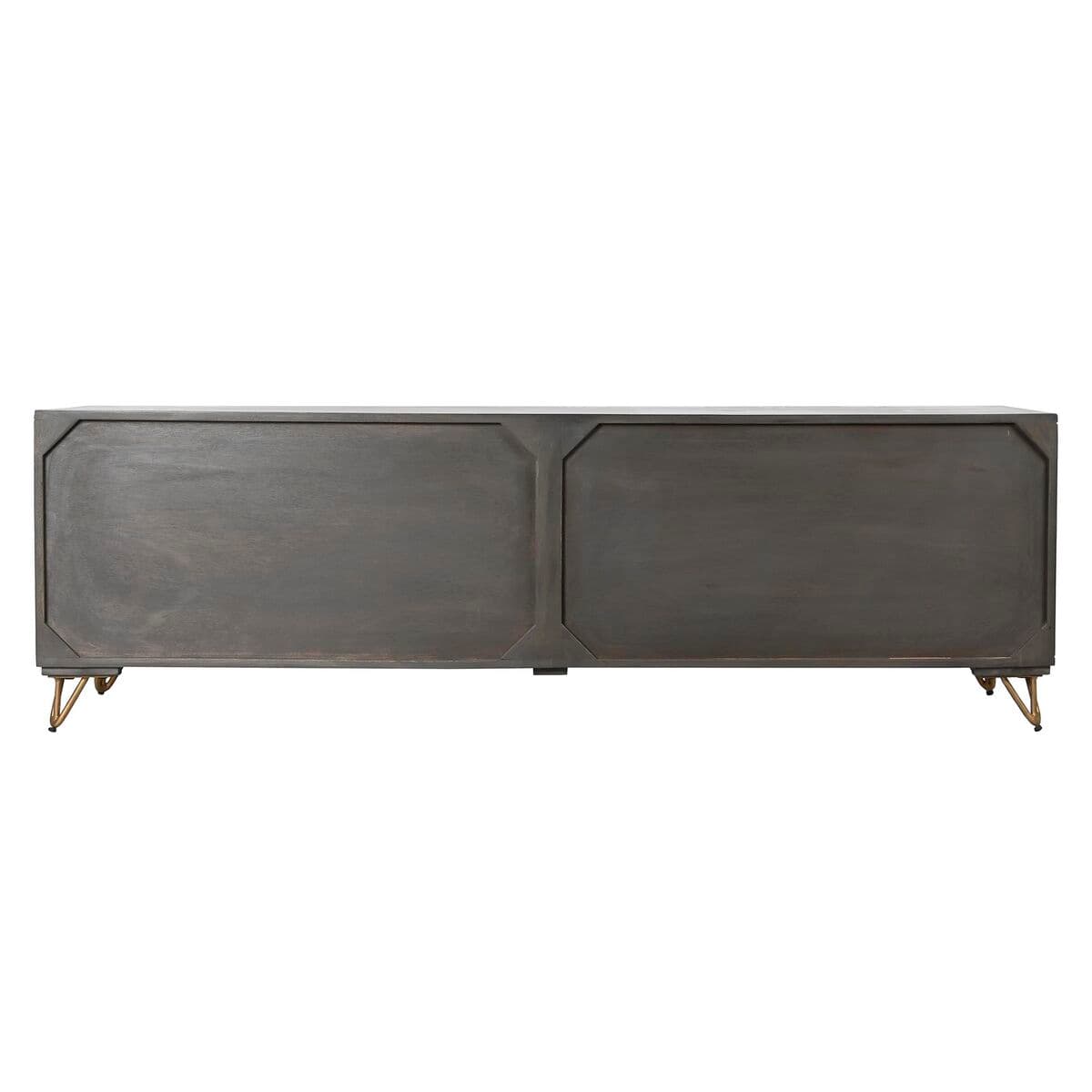 TV-Möbel DKD Home Decor Metall Braun Mango-Holz 160 x 40 x 50 cm - Thumbnail 2