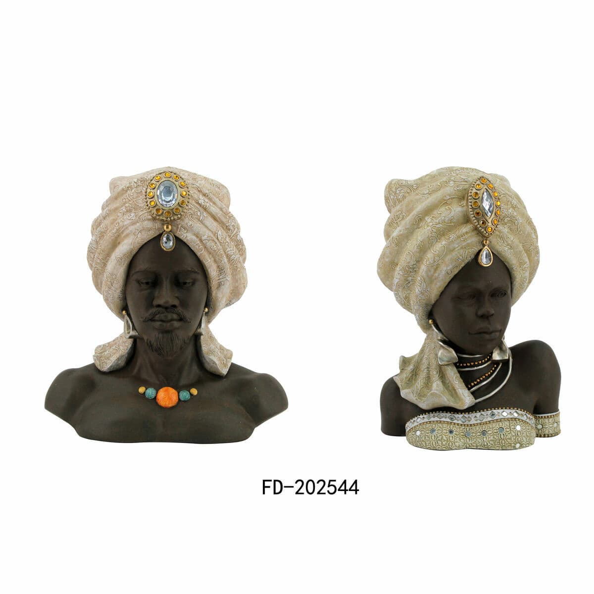 Deko-Figur DKD Home Decor 2 Stück (Restauriert A) — Bild 1