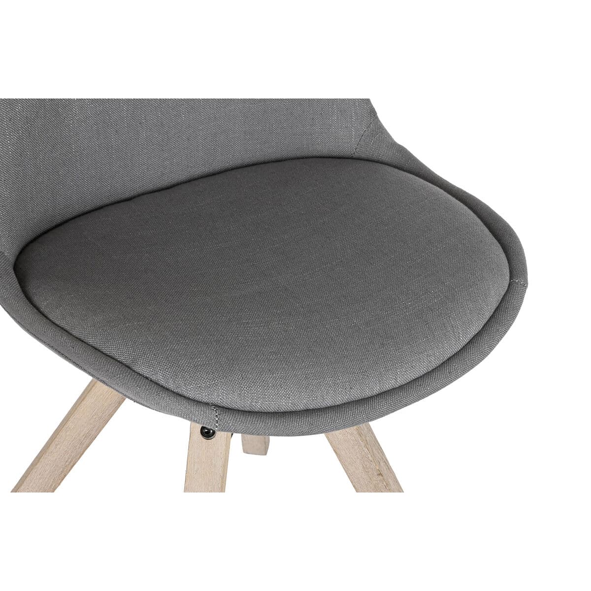 Esszimmerstuhl DKD Home Decor Grau (Restauriert A) - Thumbnail 2