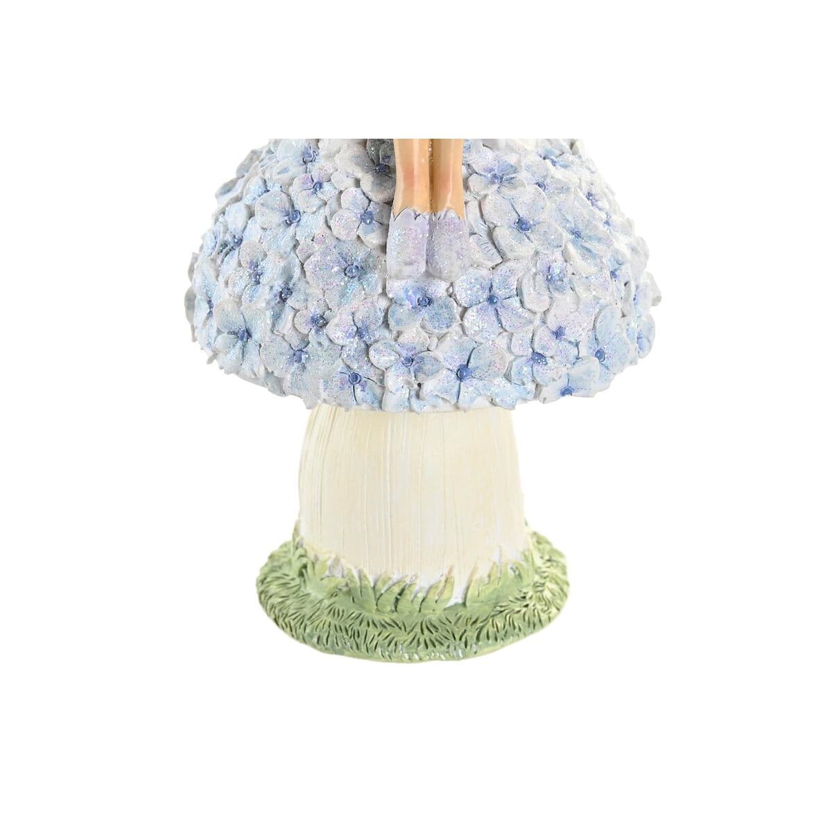 Deko-Figur DKD Home Decor Blau Rosa Lila Fee 9,5 x 8 x 17 cm (3 Stücke) - Thumbnail 2