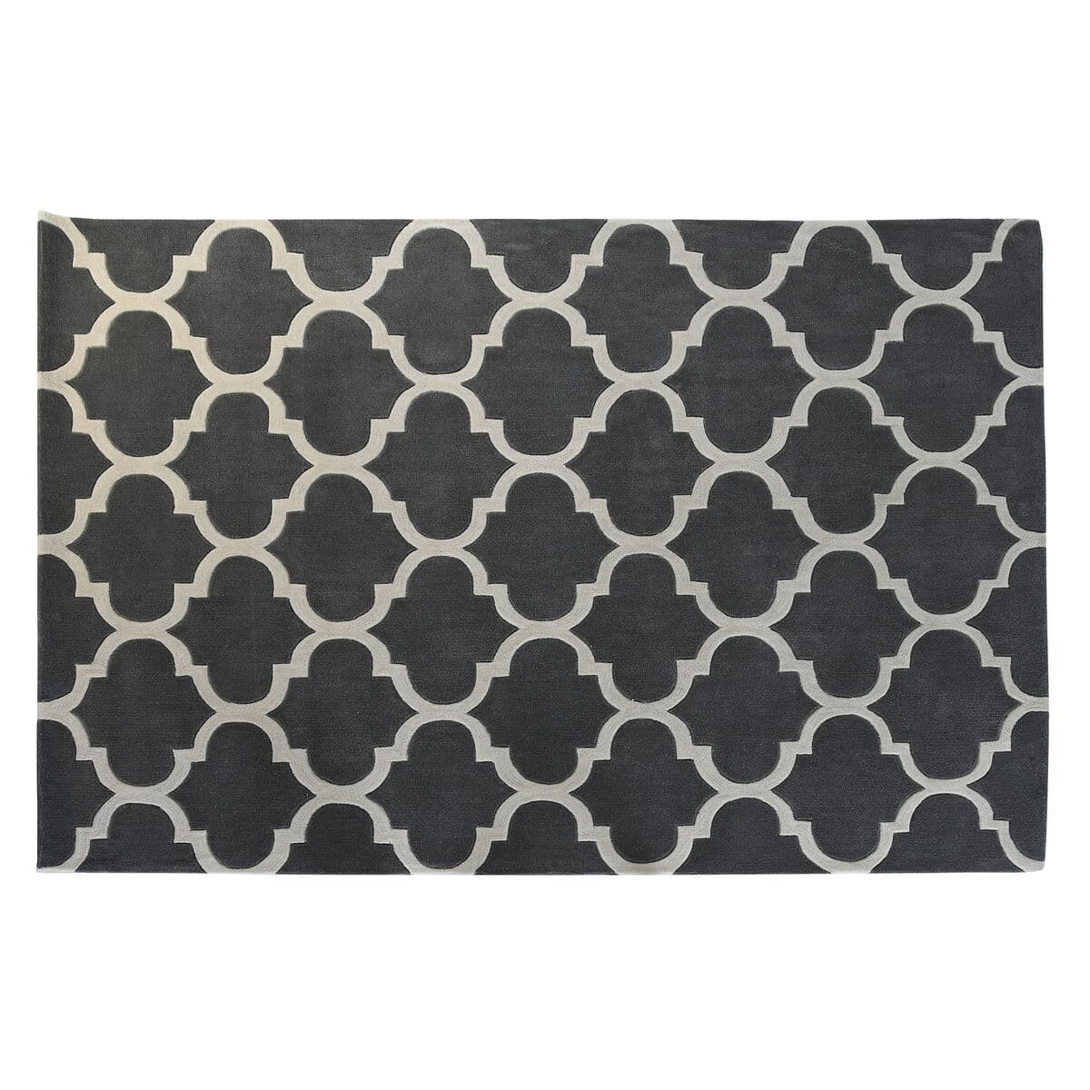 Teppich DKD Home Decor 160 x 230 x 2 cm Grau Polyester Ethnisch — Bild 1