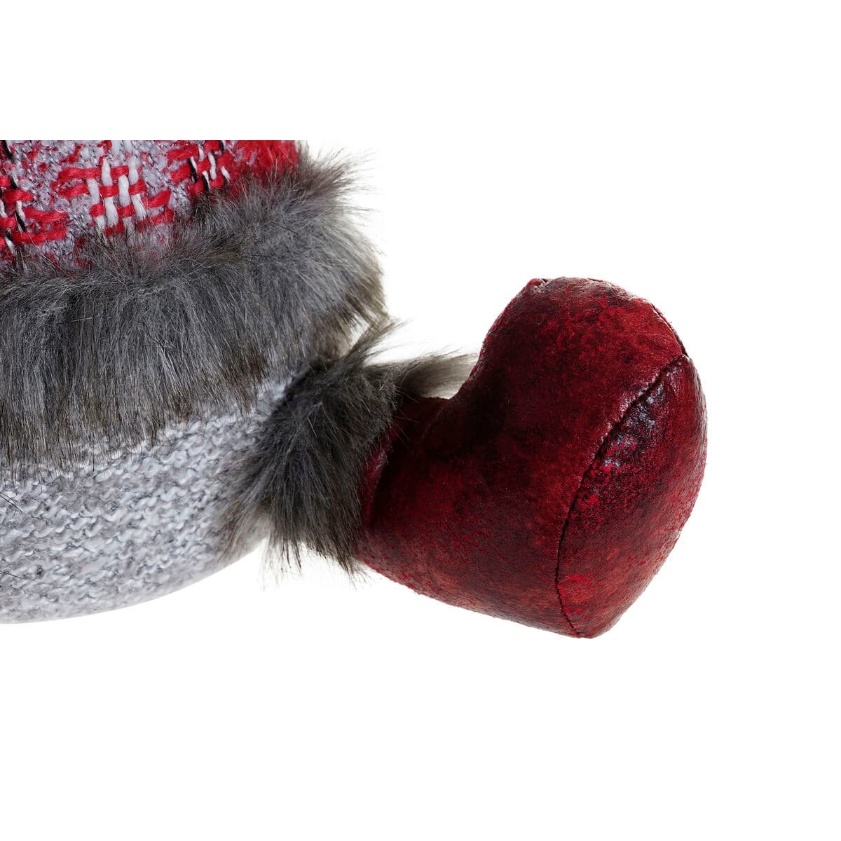 Weihnachtsschmuck DKD Home Decor Rot Grau Rentier 27 x 19 x 32 cm (2 Stück) - Thumbnail 4