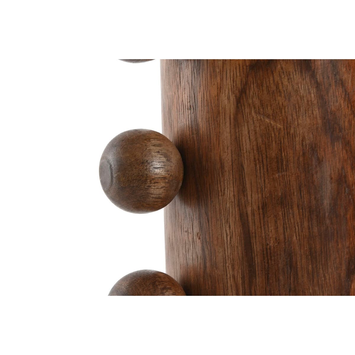 Vase Home ESPRIT Mango-Holz 10 x 10 x 28 cm - Thumbnail 3