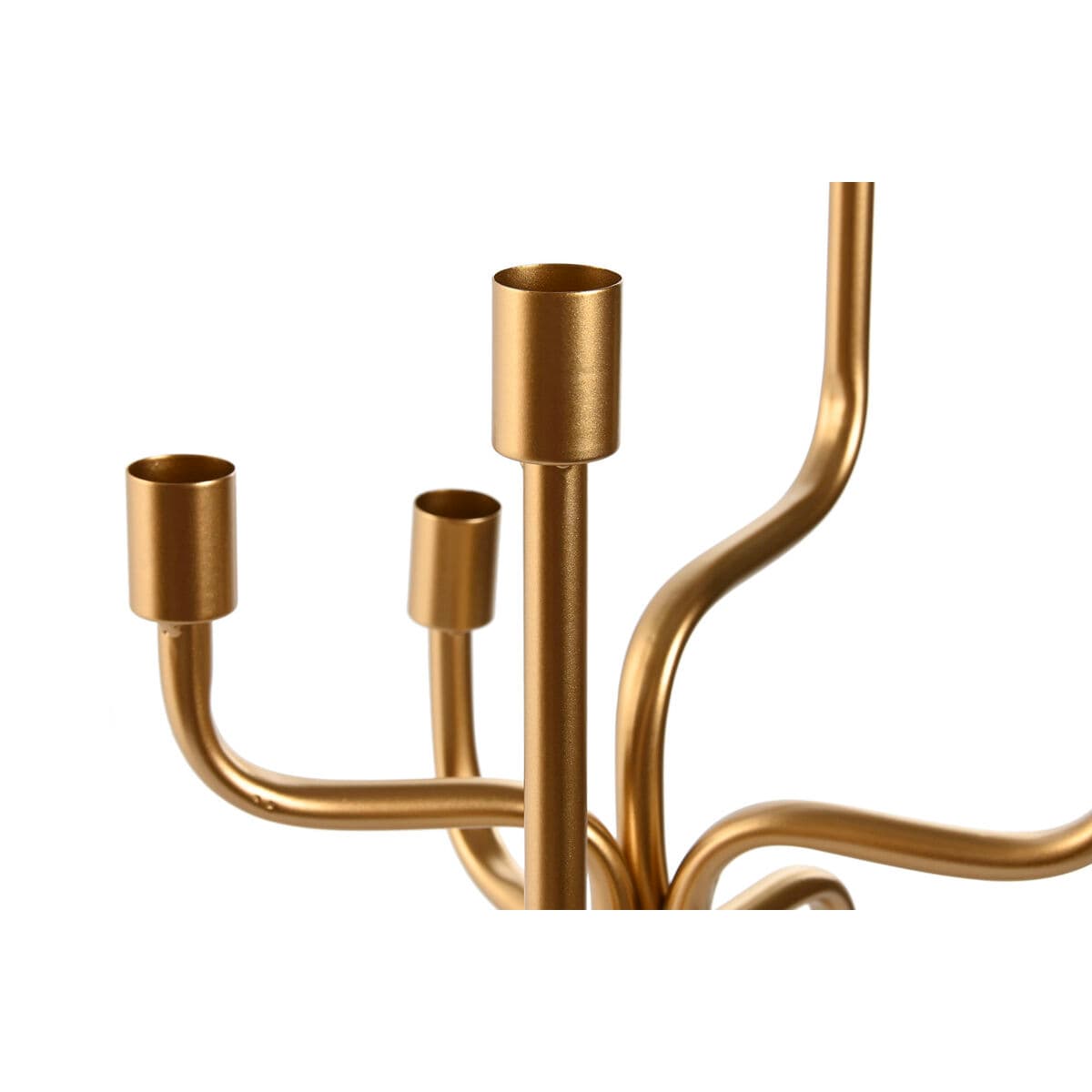 Kerzenleuchter Home ESPRIT Gold Metall 25 x 25 x 51 cm - Thumbnail 3