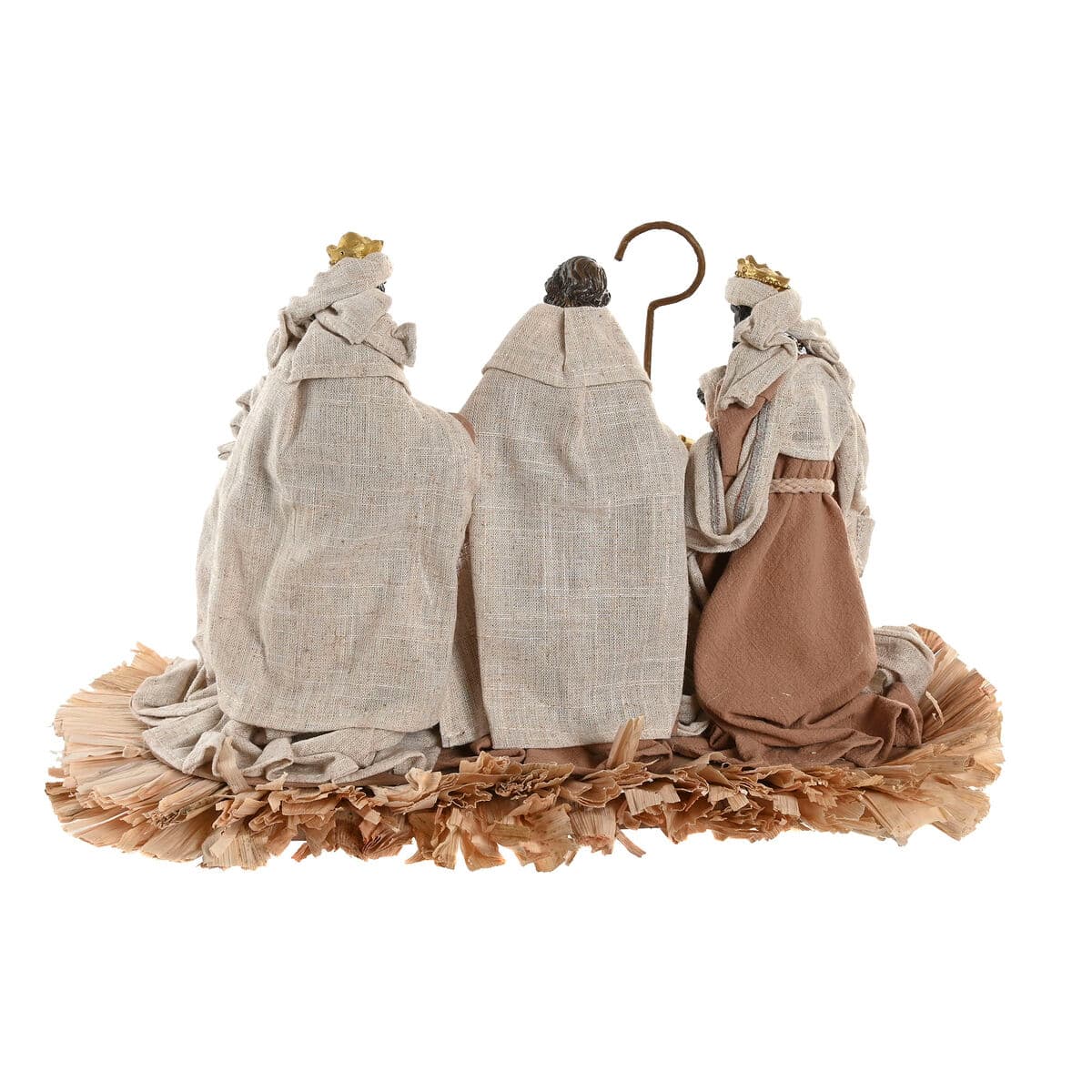 Weihnachtskrippe Home ESPRIT Braun Beige Harz Aluminium 40 X 24 X 23,5 CM - Thumbnail 4