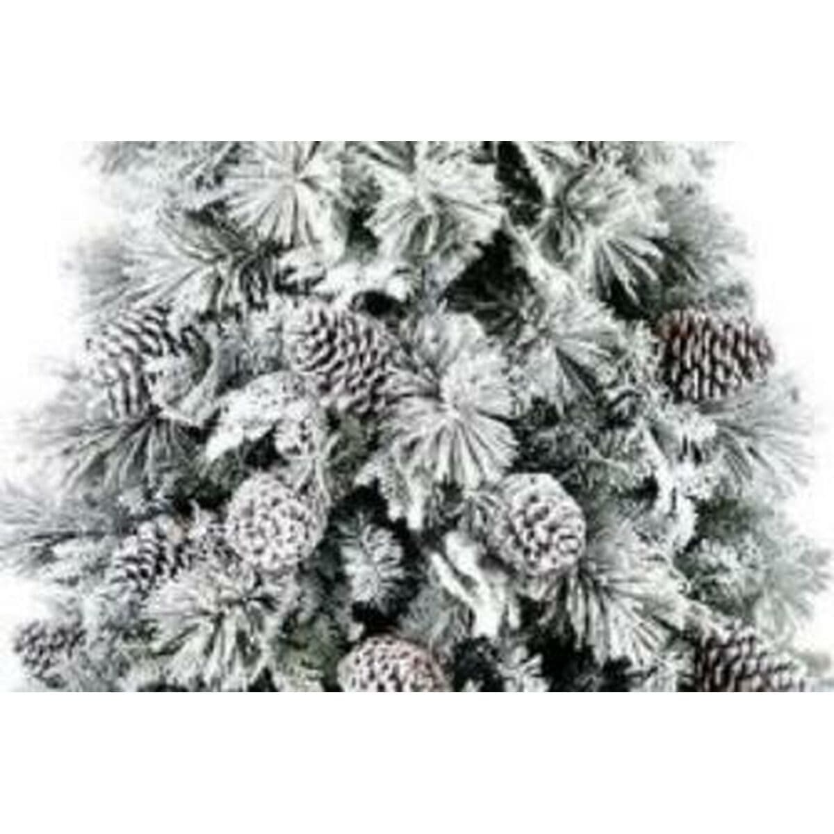 Weihnachtsbaum Home ESPRIT Weiß PVC Aluminium Verschneit 94 X 94 X 150 CM - Thumbnail 2