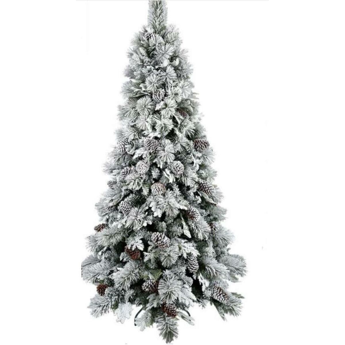 Weihnachtsbaum Home ESPRIT Weiß PVC Aluminium Verschneit 94 X 94 X 150 CM — Bild 1