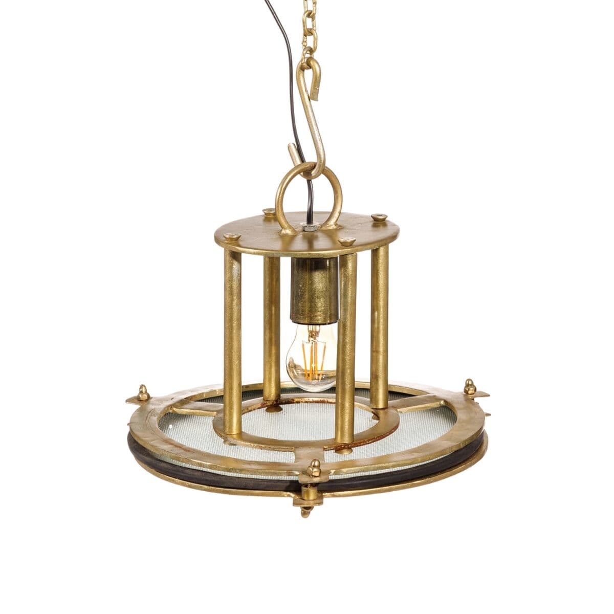 Deckenlampe Bronze Kristall Eisen 40 W 240 V 35 x 35 x 28 cm Moderne — Bild 1