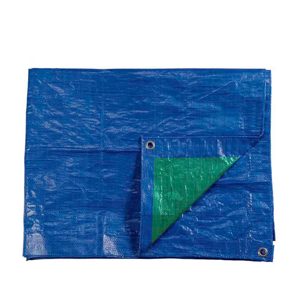 Schutzplane EDM 74995 Blau 90 g/m² 6 x 10 m - Thumbnail 2