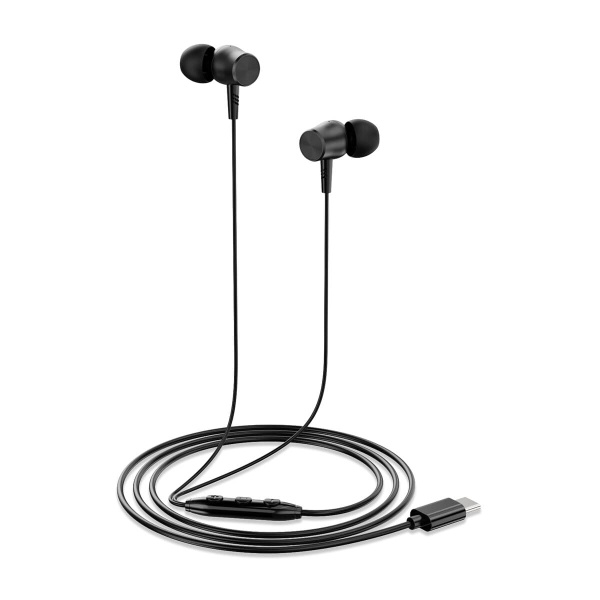 In-Ear-Kopfhörer Contact Schwarz - Thumbnail 2