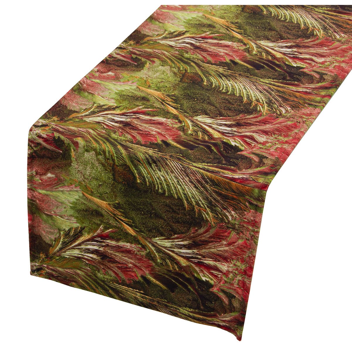 Tischläufer Alexandra House Living Bunt Textil 33 x 180 cm — Bild 1