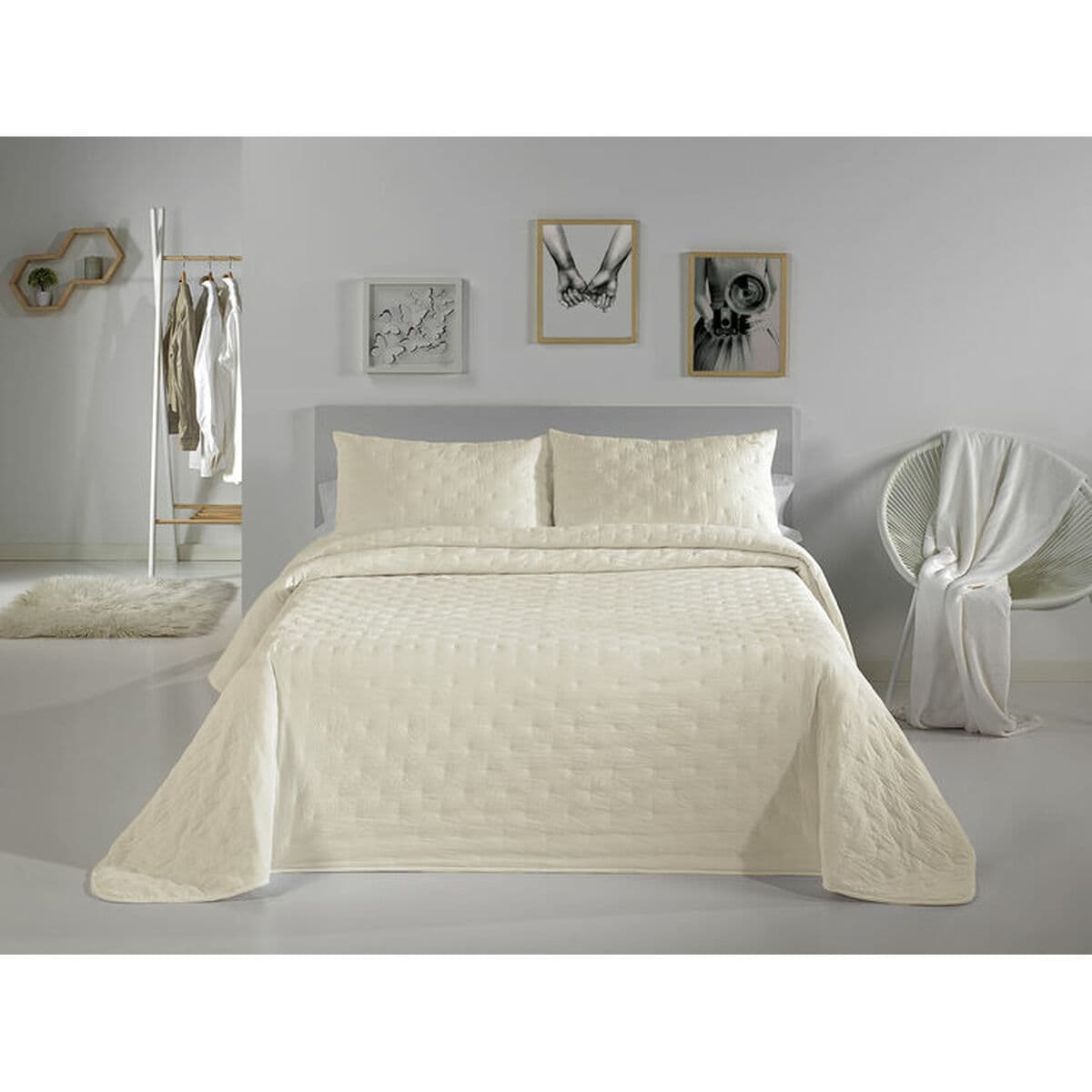 Steppdecke Pierre Cardin DOTS Erde King size (3 Stücke) — Bild 1