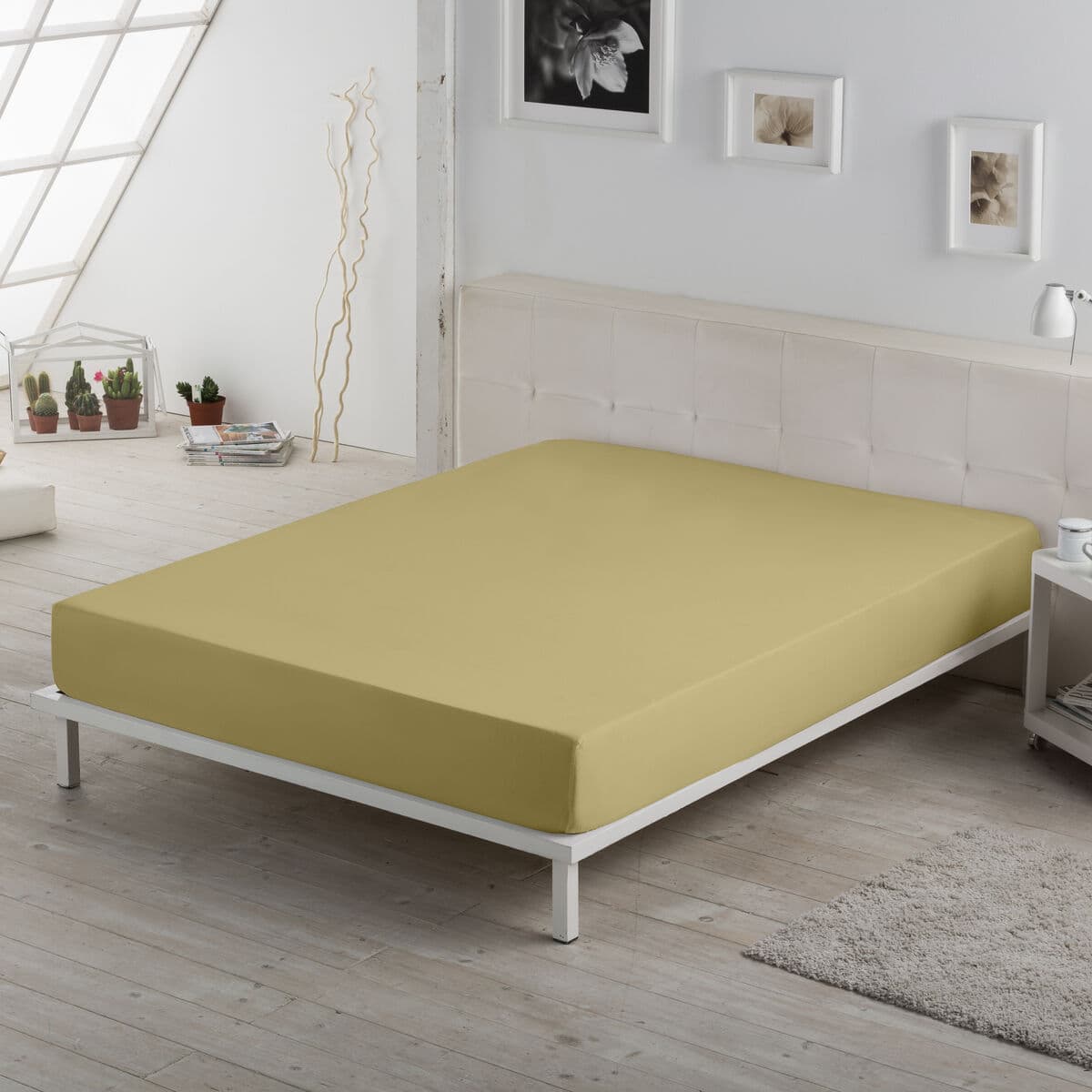 Bettlaken Alexandra House Living Sand 150 x 200 x 30 cm - Thumbnail 4