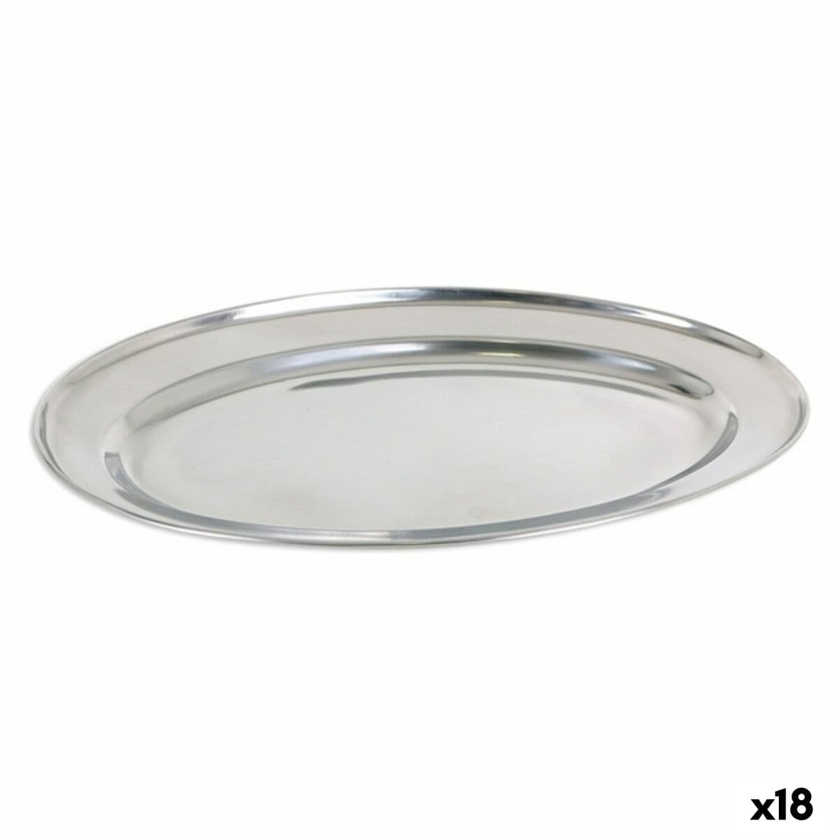 Schale Privilege 42853 Edelstahl Oval (18 Stück) (35 x 22,2 cm) — Bild 1