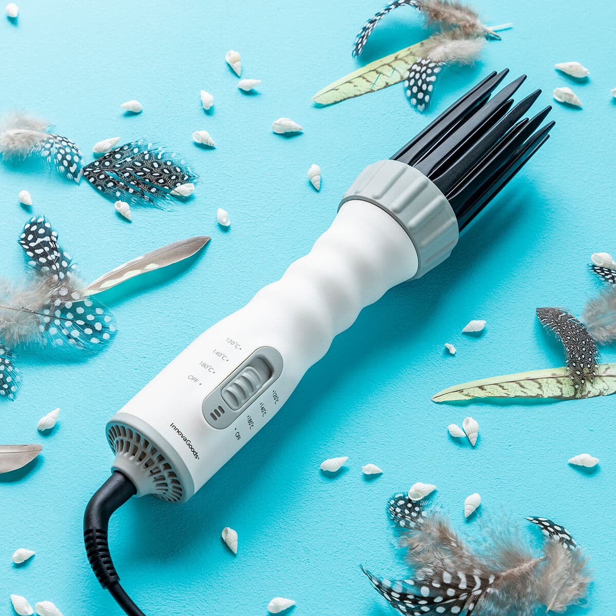 3-in-1-Haartrockner, Styler und Lockenbürste Dryple InnovaGoods 550 W - Thumbnail 8