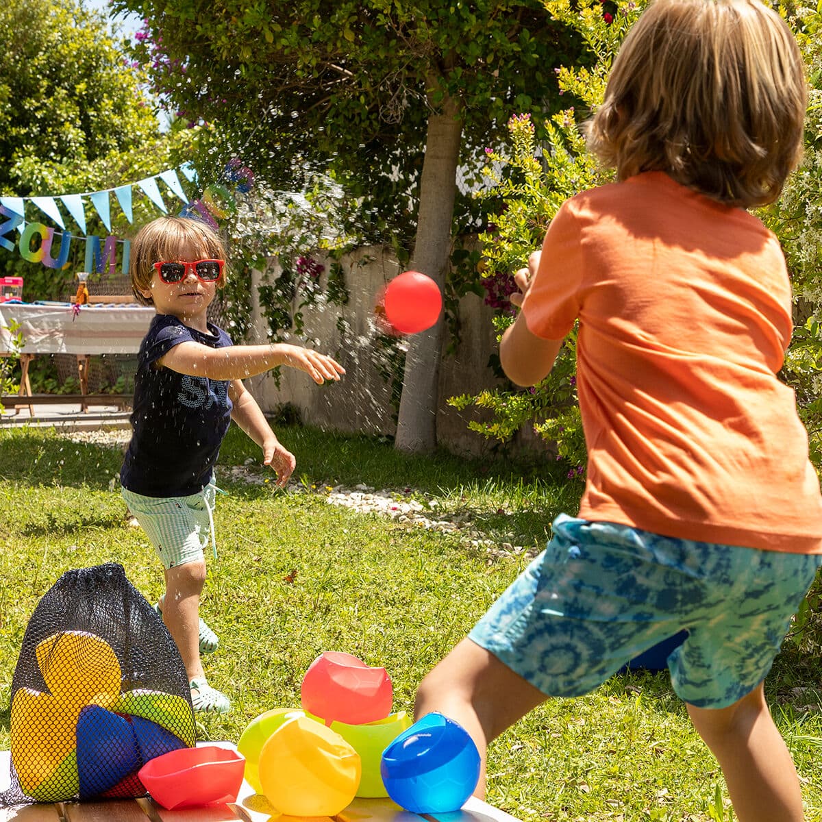 Reusable Water Balloons Waloons InnovaGoods 12 Stück — Bild 1