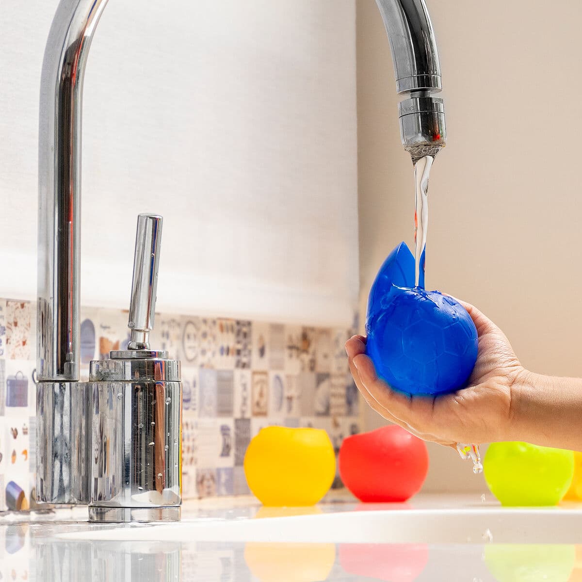 Reusable Water Balloons Waloons InnovaGoods 12 Stück - Thumbnail 7