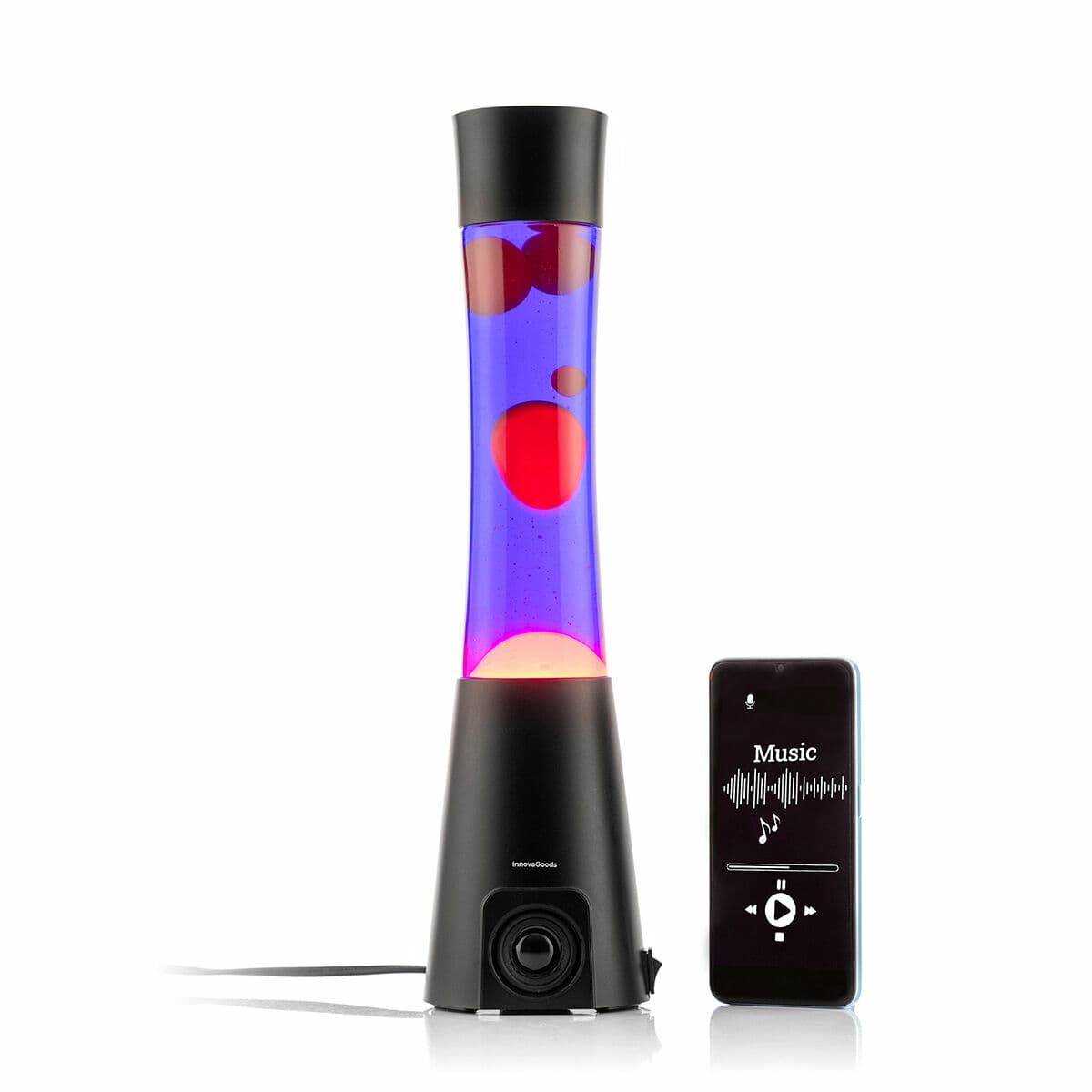 Lavalampe mit Lautsprecher Maglamp InnovaGoods - Thumbnail 8