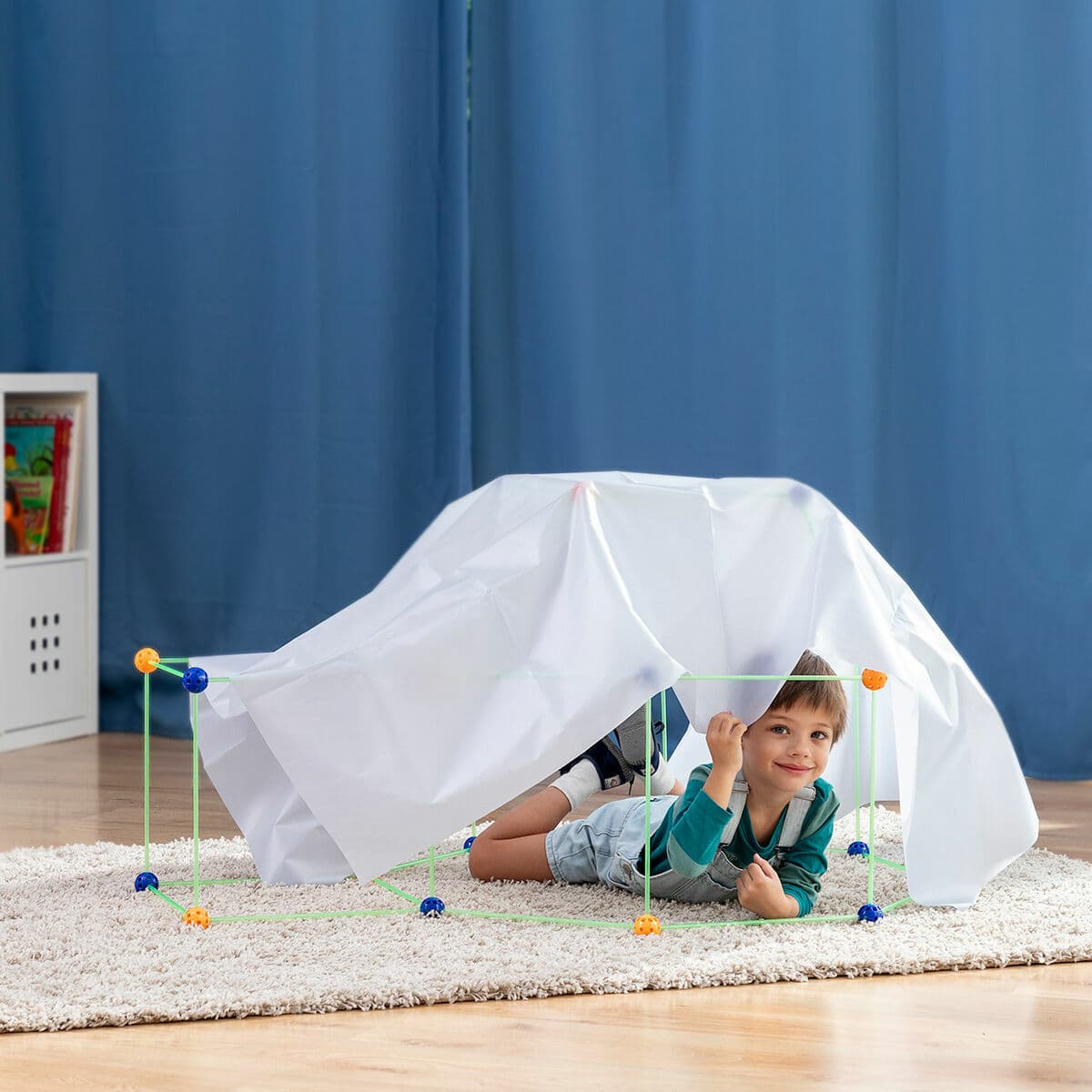 Baukasten für Kinder Builkitt InnovaGoods 155 Stücke - Thumbnail 5