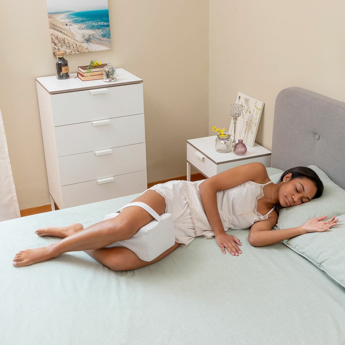 Beinkissen mit Befestigungsband Lerellow InnovaGoods — Bild 1