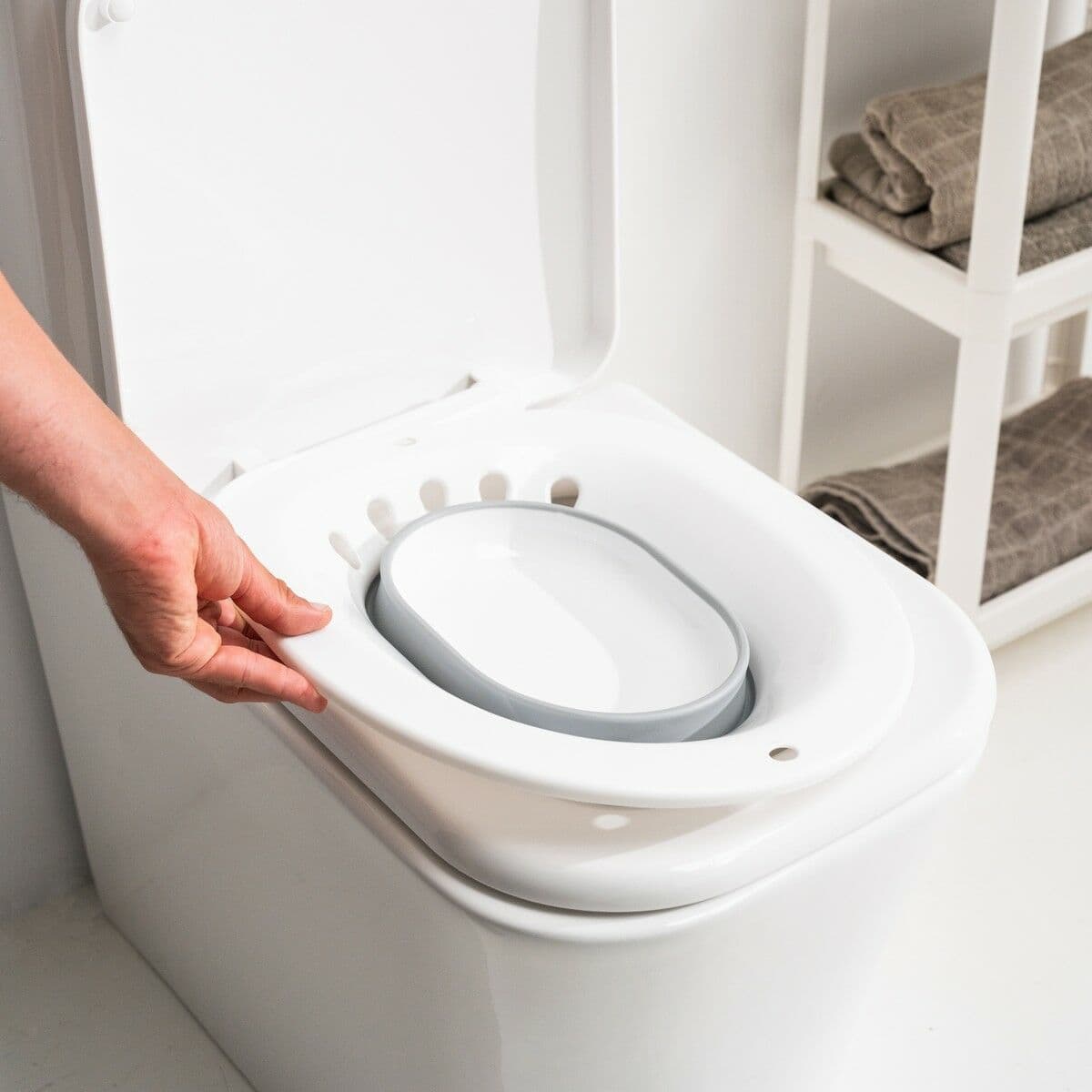 Klappbares tragbares Bidet für WCs Fopobi InnovaGoods - Thumbnail 2