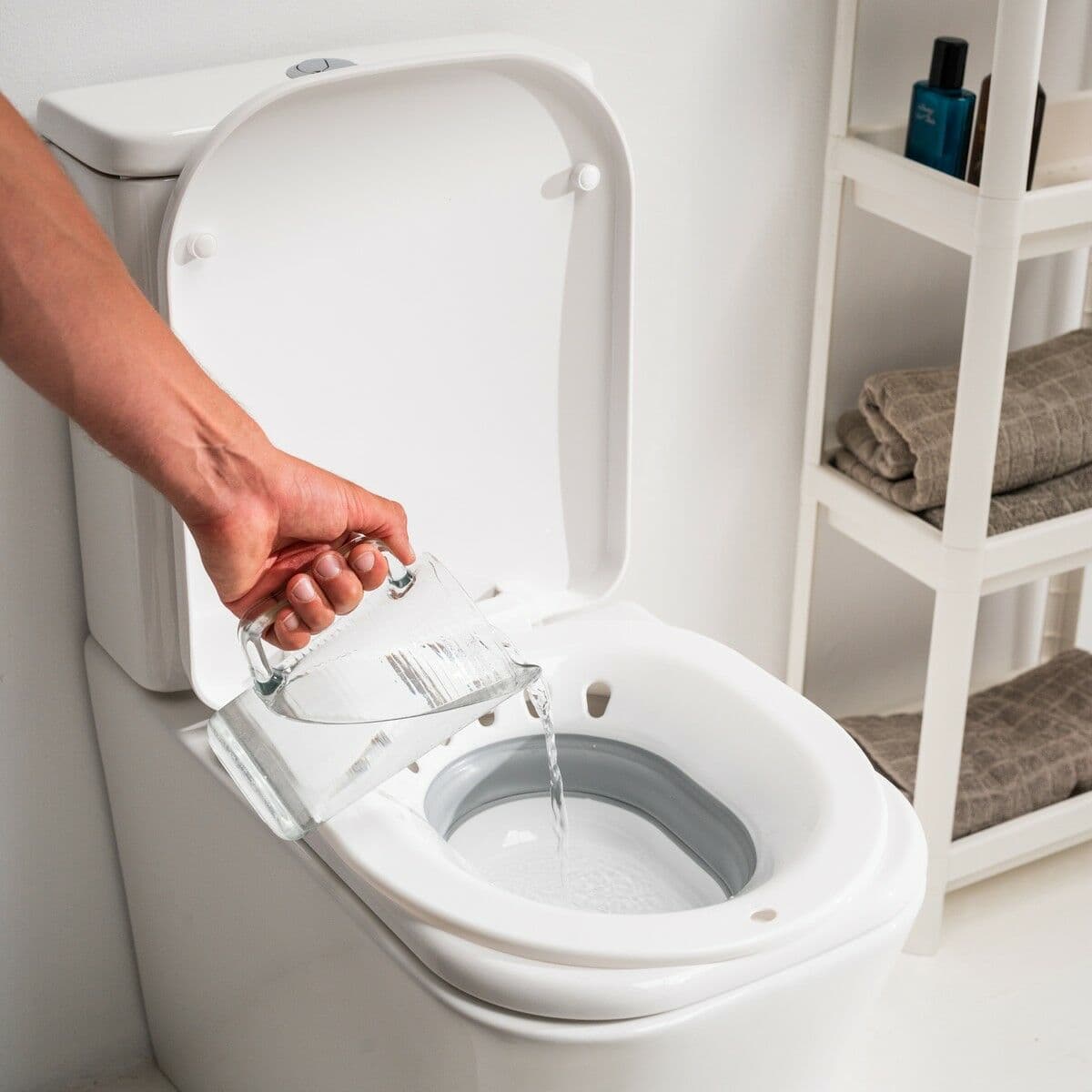 Klappbares tragbares Bidet für WCs Fopobi InnovaGoods - Thumbnail 5