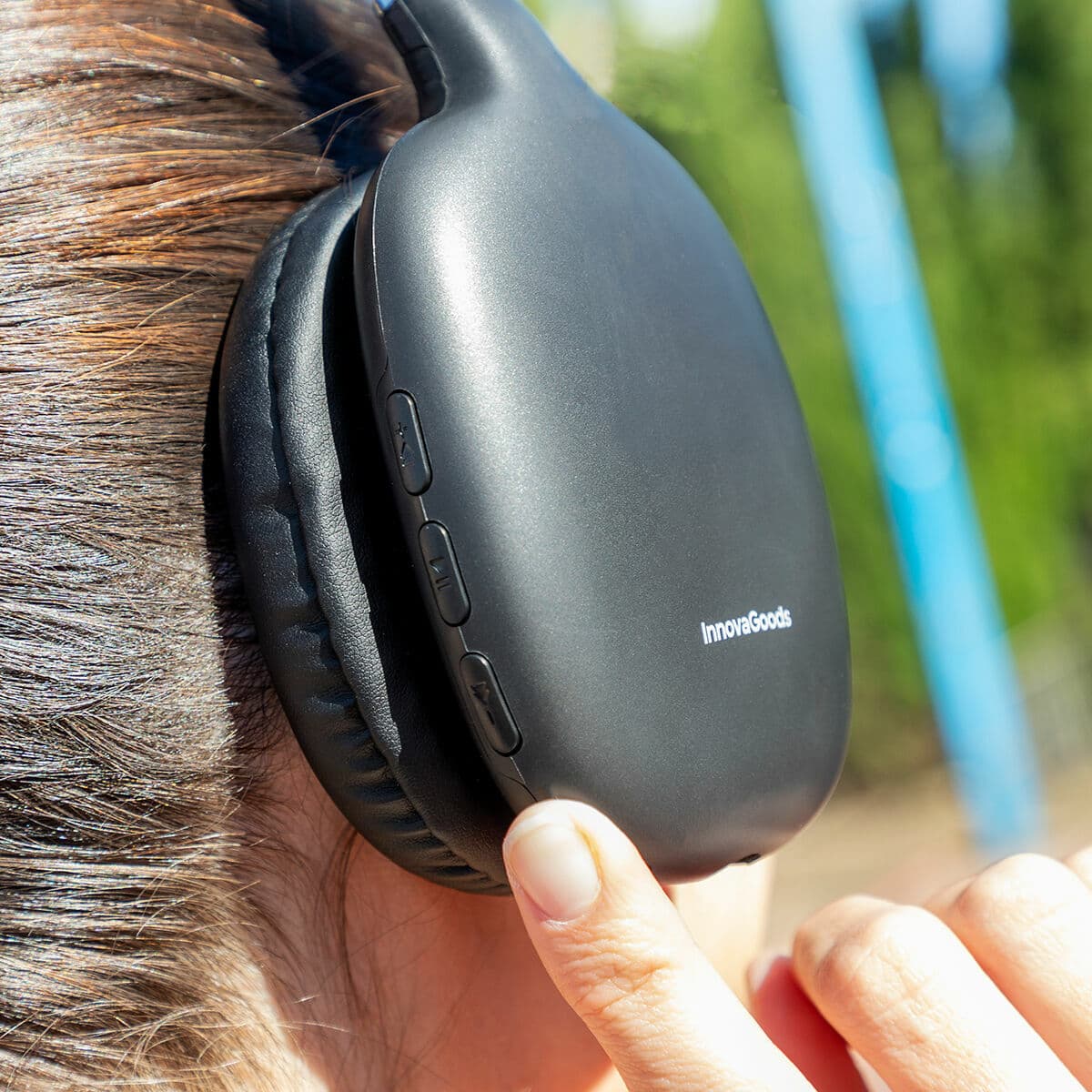 Kabellose faltbare Kopfhörer mit Kopfbügel Folbeat InnovaGoods - Thumbnail 8