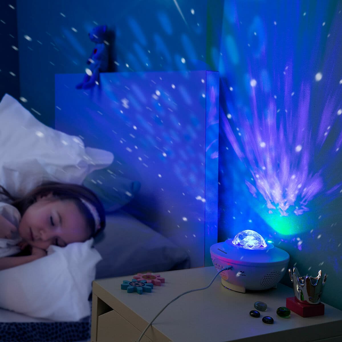 LED-Sternenprojektor mit Lautsprecher Sedlay InnovaGoods - Thumbnail 6