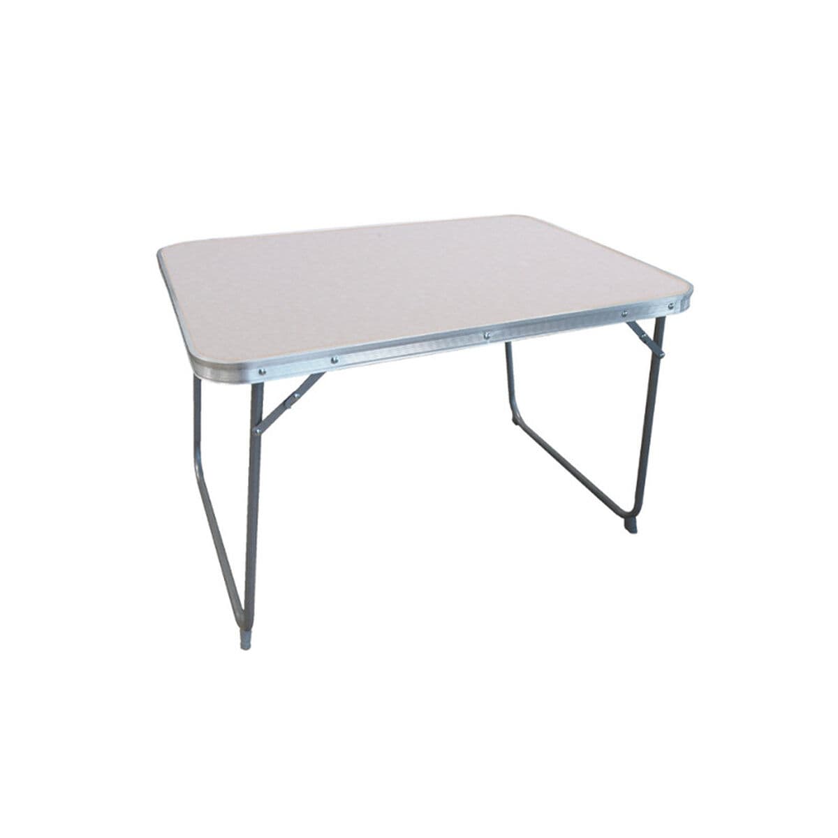 Marbueno Klappbarer Tisch Stahl D16 Sortiert Camping und Strand 80X60X50 cm 10028 - Thumbnail 3