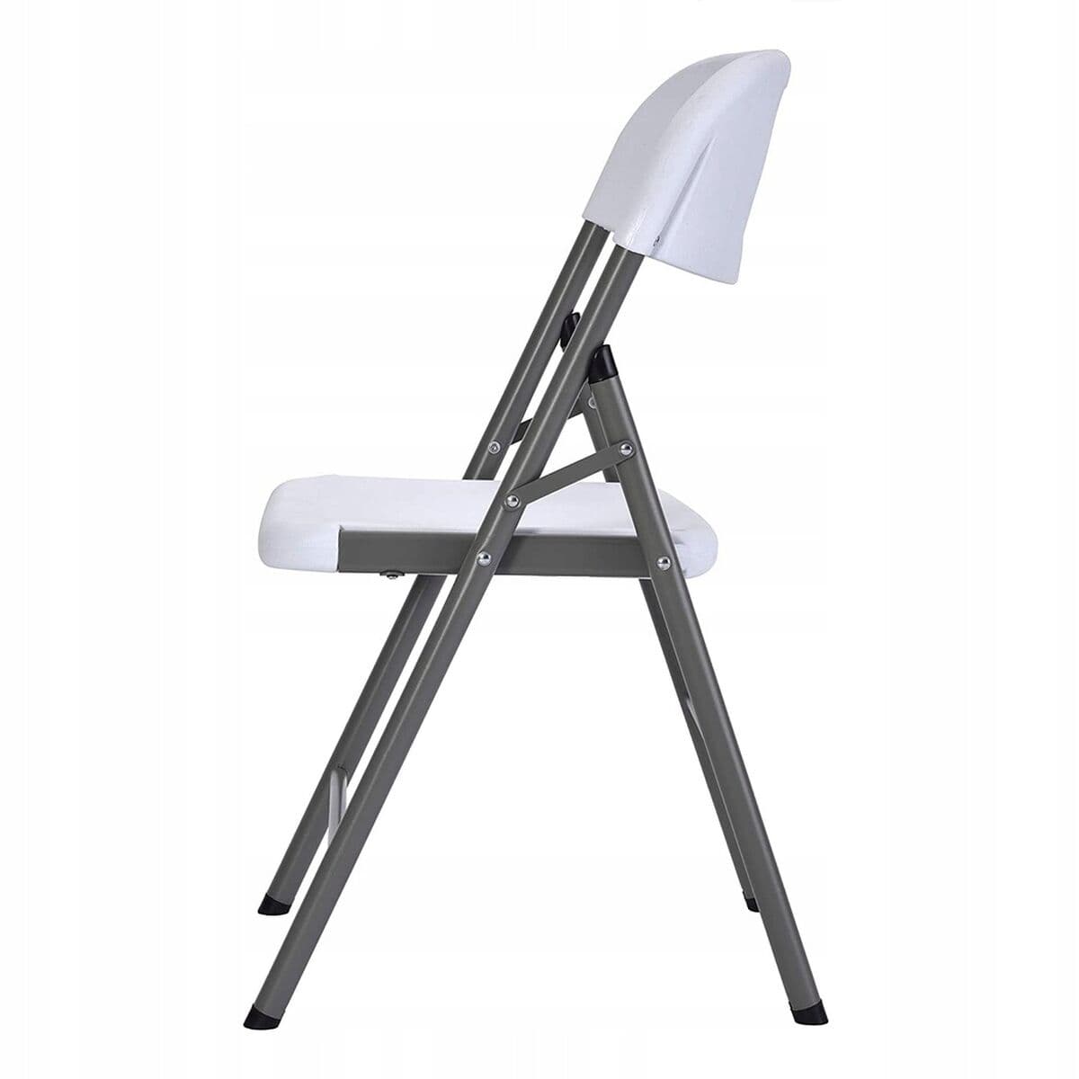Marbueno Klappstuhl Resina Weiß 44x53x83 cm Catering, Strand und Camping 10531 - Thumbnail 2