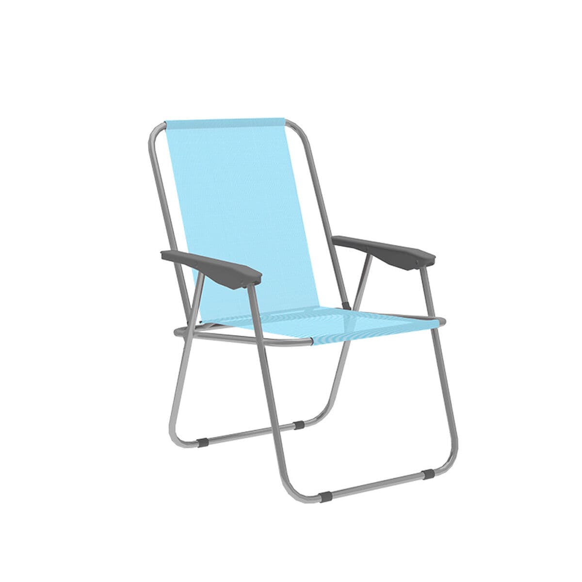 Gepolsterte Campingstuhl Marbueno Blau 59 x 75 x 51 cm