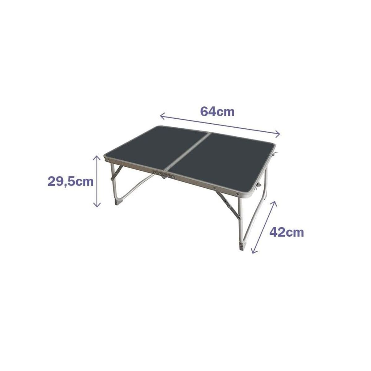 Table Klapptisch Marbueno Grau — Bild 1