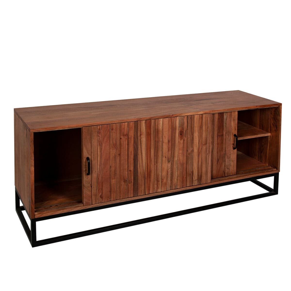 Anrichte Romimex Braun Akazienholz - Thumbnail 2