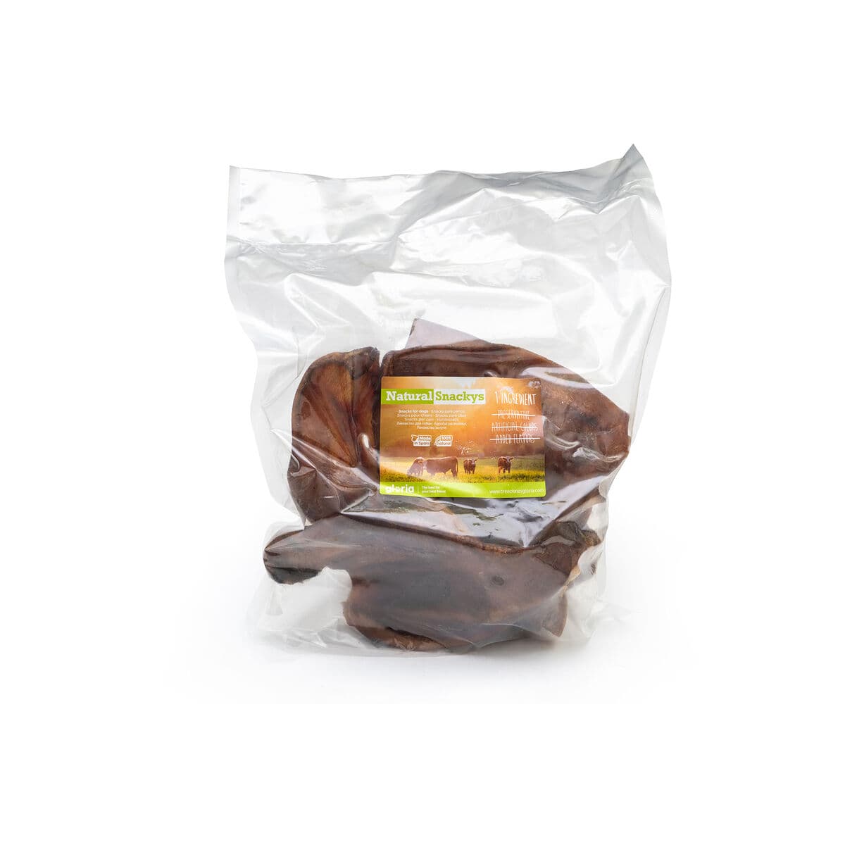 Hundesnack Snackys Schwein Ohr 10 Stück - Thumbnail 5