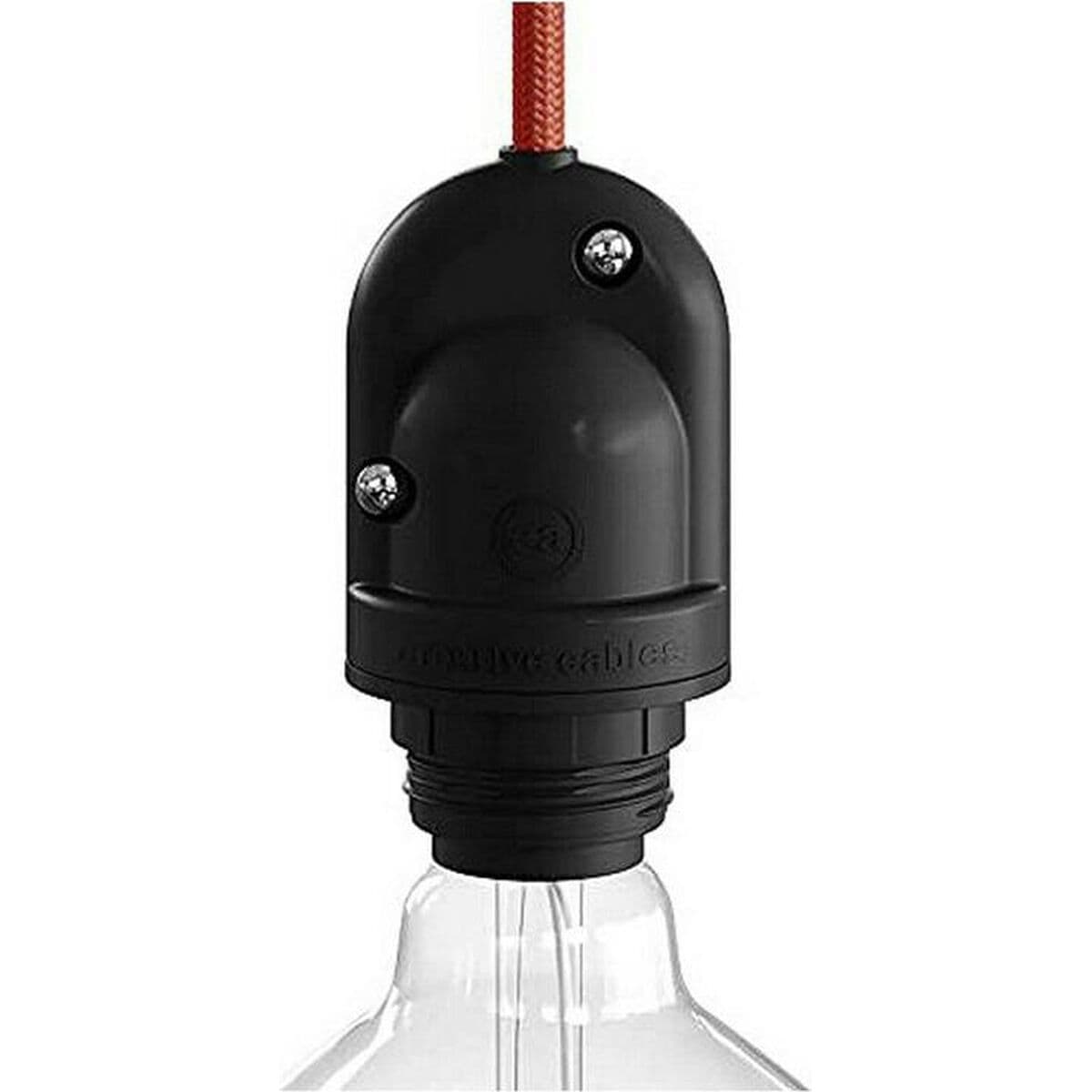 Lampenfassung Schwarz (Restauriert A)