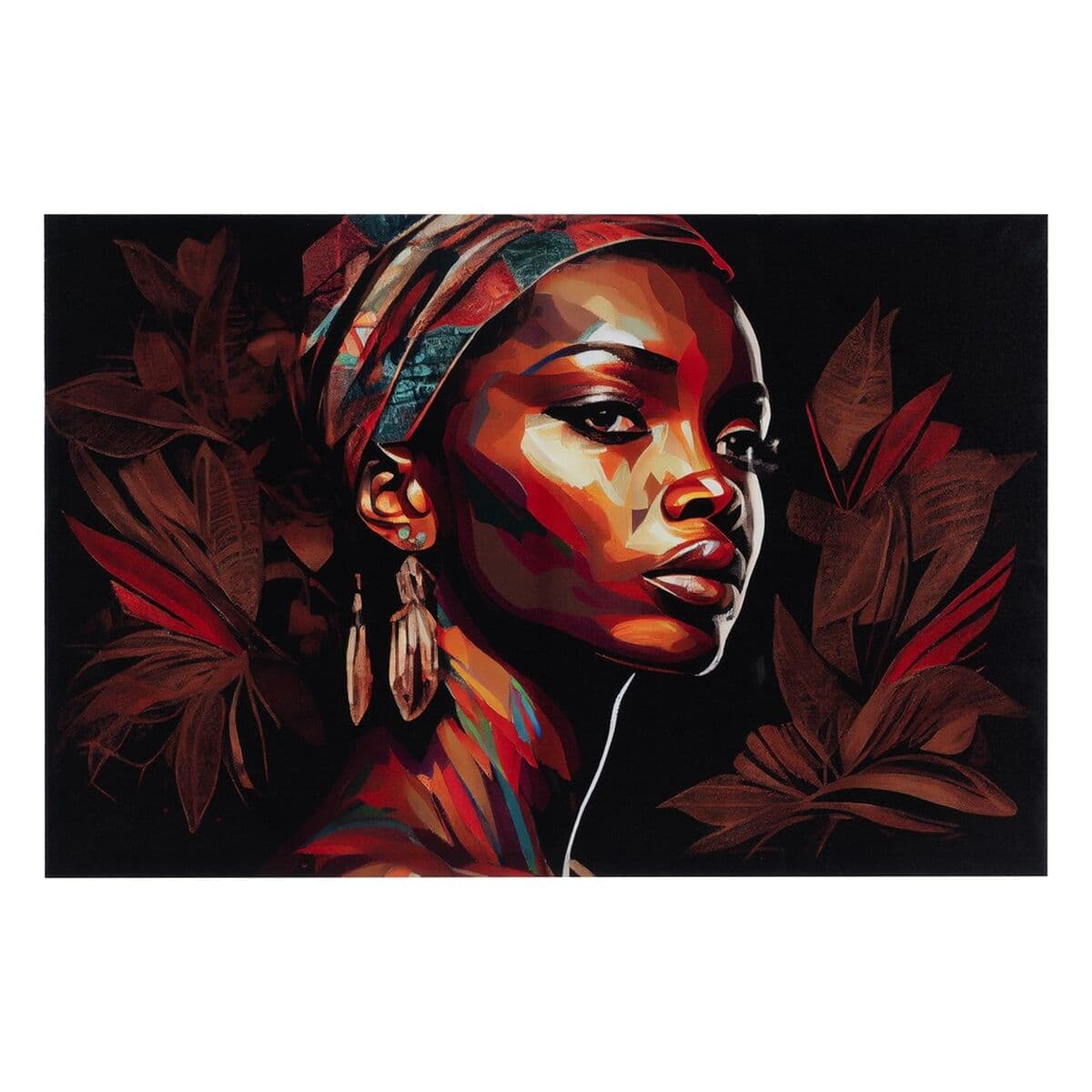 Leinwand Afrikanerin 118 x 78 cm — Bild 1